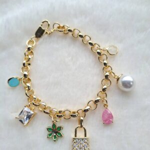 Pulsera Charms Locked